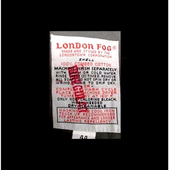New Rare & Unique Men's Combed Cotton London Fog Coat